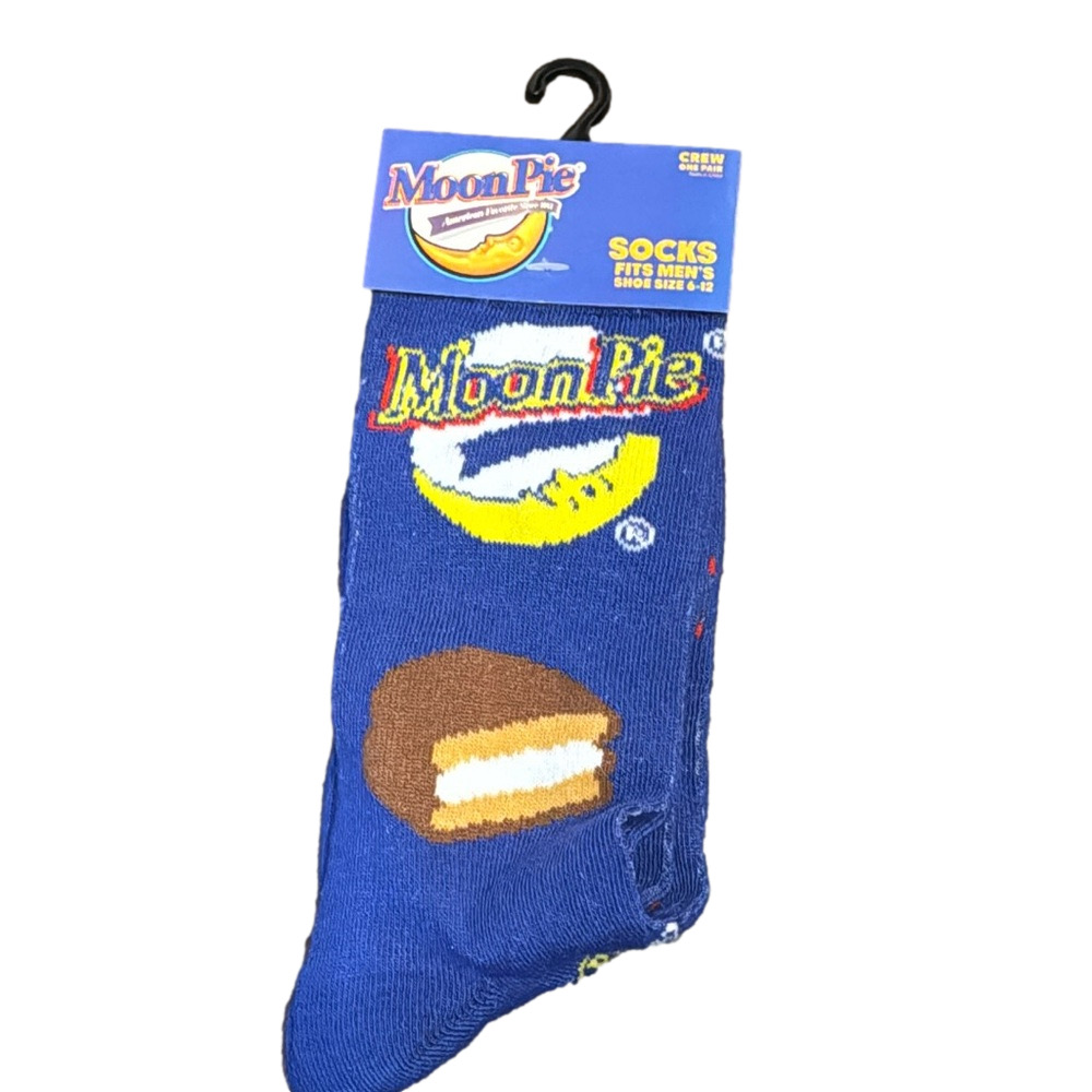 Moon Pie Crew Socks NWT